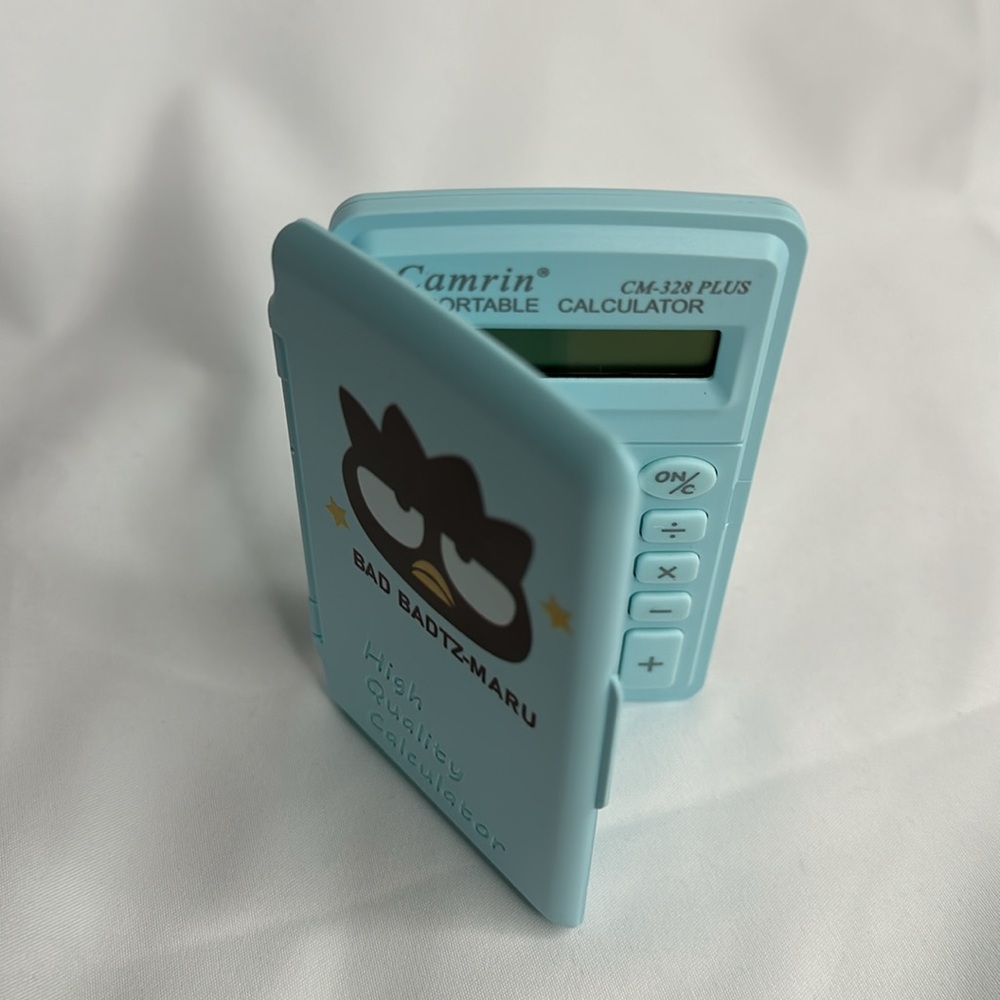 Sanrio Bad Badtz-Maru 8-Digit Mini Portable Calculator - Picture 4 of 8